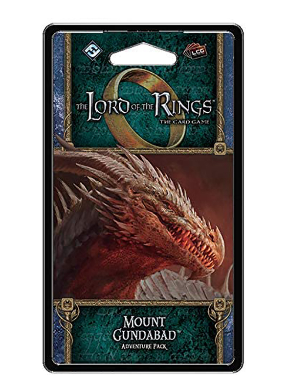 Fantasy Flight Games Lord of The Rings LCG Pack 69: Mount Gundabad Card Game, 14+ Years
Fantasy Flight Games Lord of The Rings LCG Pack 69: Mount Gundabad Card Game, 14+ Years