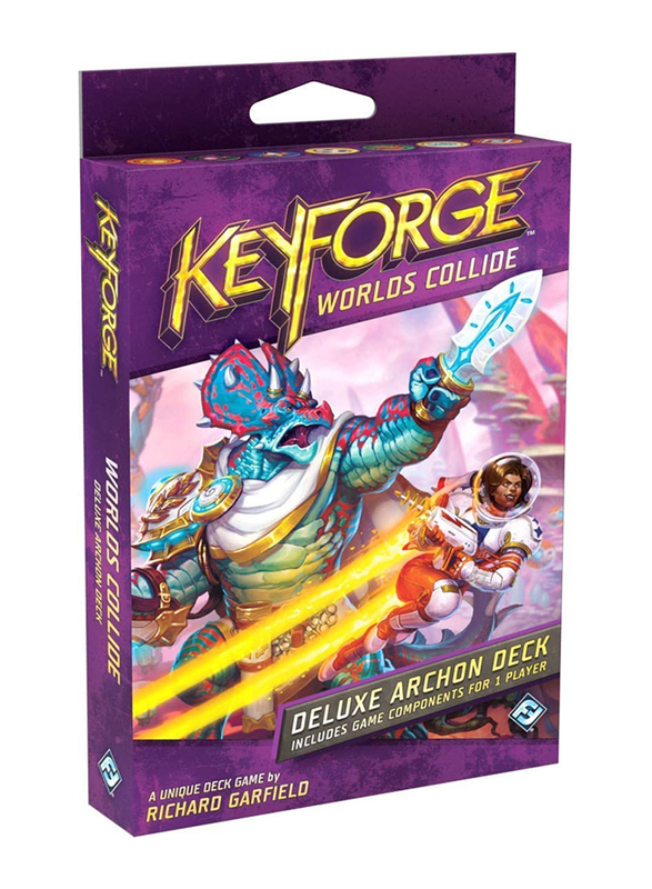 Fantasy Flight Games KeyForge: Worlds Collide - Deluxe Archon Deck Card Game, 14+ Years
Fantasy Flight Games KeyForge: Worlds Collide - Deluxe Archon Deck Card Game, 14+ Years