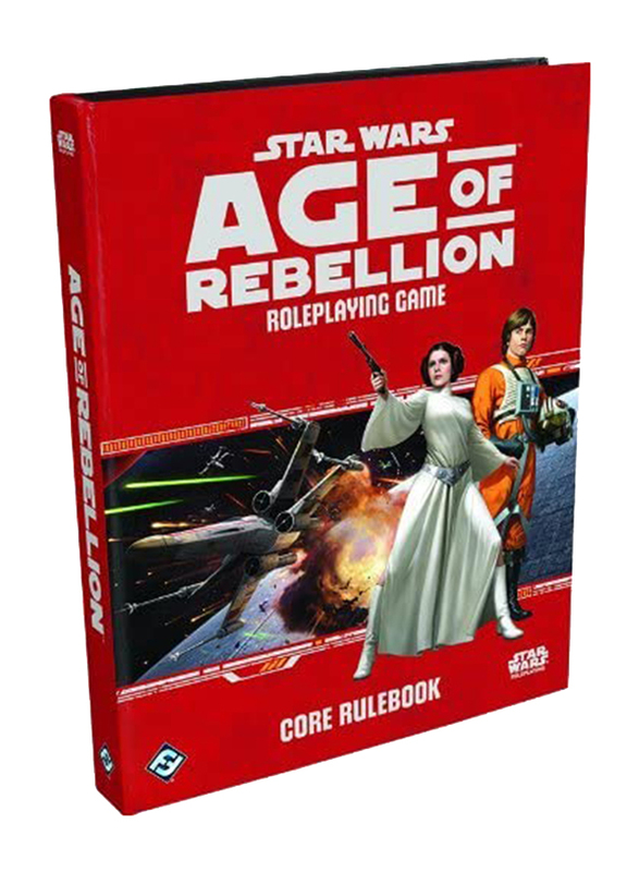 Fantasy Flight Games Star Wars RPG: Age of Rebellion Core Rulebook Sourcebook, 13+ Years
Fantasy Flight Games Star Wars RPG: Age of Rebellion Core Rulebook Sourcebook, 13+ Years