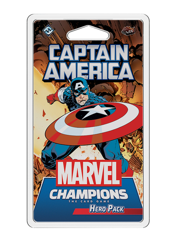 Fantasy Flight Games Marvel Champions Captain America Hero Pack Card Game, 14+ Years
Fantasy Flight Games Marvel Champions Captain America Hero Pack Card Game, 14+ Years