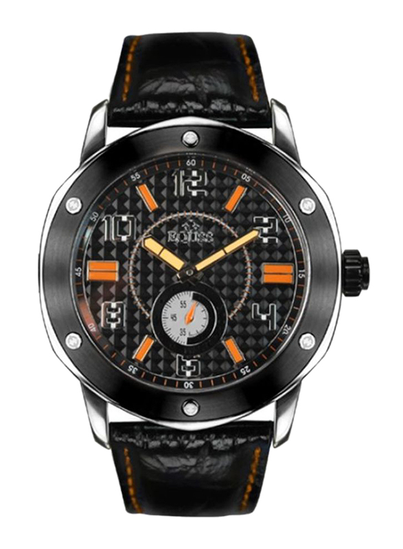 Equss Master Hour Analog Watch for Men with Leather Band, Water Resistant and Chronograph, EQS6090044TWXOR, Black
Equss Master Hour Analog Watch for Men with Leather Band, Water Resistant and Chronograph, EQS6090044TWXOR, Black