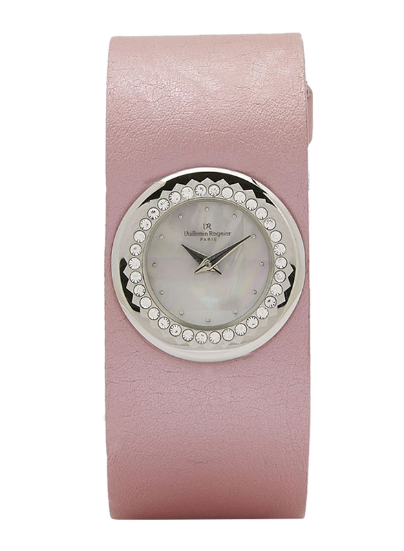 Regnier Analog Watch for women with Leather Band and Mother of Pearl Dial, Water Resistant, PG123E, Pink-Multicolour
Regnier Analog Watch for women with Leather Band and Mother of Pearl Dial, Water Resistant, PG123E, Pink-Multicolour