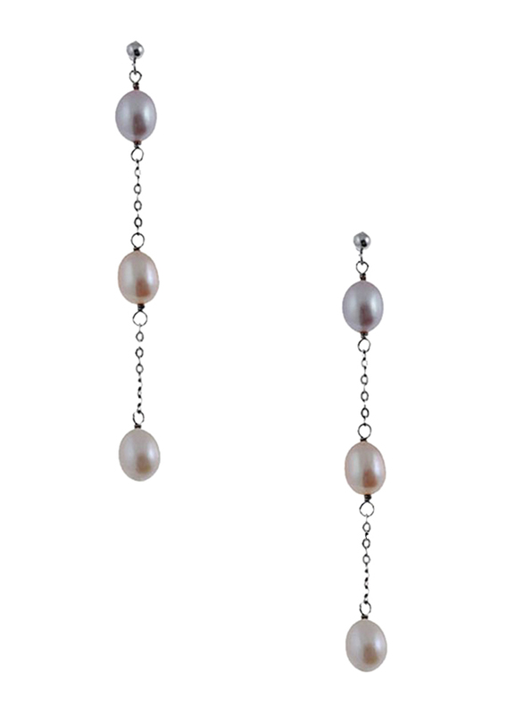 Equss Sterling Silver Drop & Dangle Earrings for Women with Silver/Rose Gold/White Pearl, White/Orange/Purple
Equss Sterling Silver Drop & Dangle Earrings for Women with Silver/Rose Gold/White Pearl, White/Orange/Purple