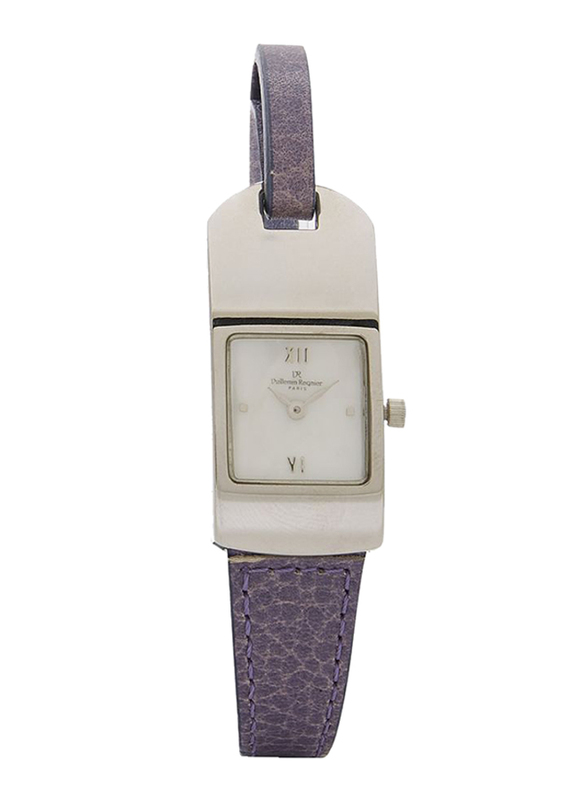 Regnier Analog Watch for Women with Leather Band, Water Resistant, PG105A28, Purple-White
Regnier Analog Watch for Women with Leather Band, Water Resistant, PG105A28, Purple-White