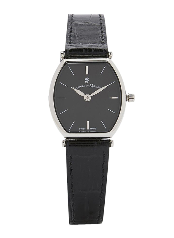 Jacques Du Manoir Analog Watch for Men with Leather Band, Water Resistant, LOC10, Black
Jacques Du Manoir Analog Watch for Men with Leather Band, Water Resistant, LOC10, Black