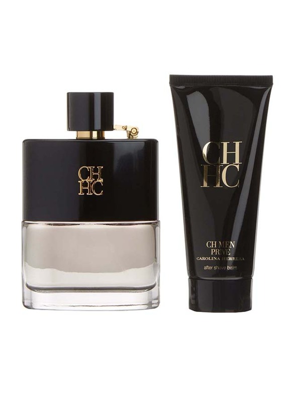 Carolina Herrera 2-Piece CH HC Men Prive Gift Set for Men, 100ml EDT Perfume, 100ml After Shave Balm
Carolina Herrera 2-Piece CH HC Men Prive Gift Set for Men, 100ml EDT Perfume, 100ml After Shave Balm