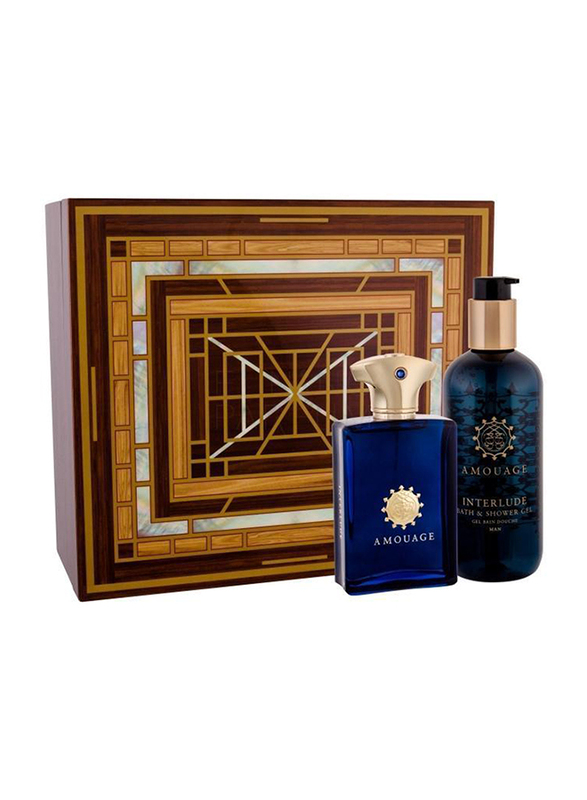 Amouage 2-Piece Interlude Gift Set for Men, 100ml EDP Perfume, 300ml Shower Gel
Amouage 2-Piece Interlude Gift Set for Men, 100ml EDP Perfume, 300ml Shower Gel