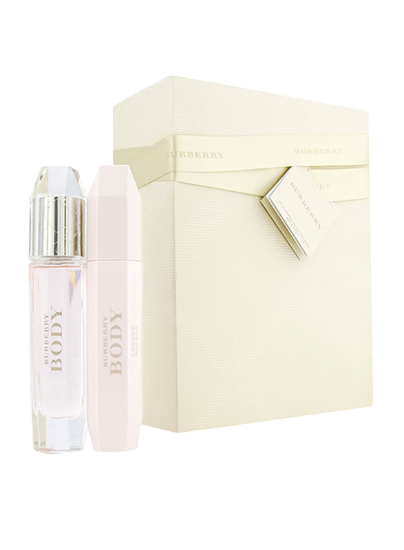 Burberry 2-Piece Body Tender Travel Set for Women, 60ml EDT Perfume, 60ml Body Lotion
Burberry 2-Piece Body Tender Travel Set for Women, 60ml EDT Perfume, 60ml Body Lotion