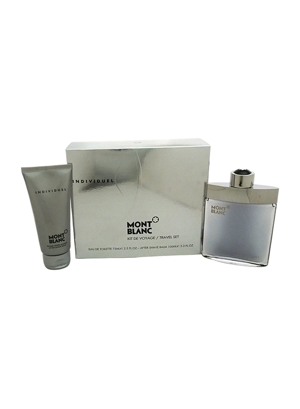 Mont Blanc 2-Piece Individuel Perfume Set for Men, 75ml EDT Perfume, 100ml After Shave Balm
Mont Blanc 2-Piece Individuel Perfume Set for Men, 75ml EDT Perfume, 100ml After Shave Balm
