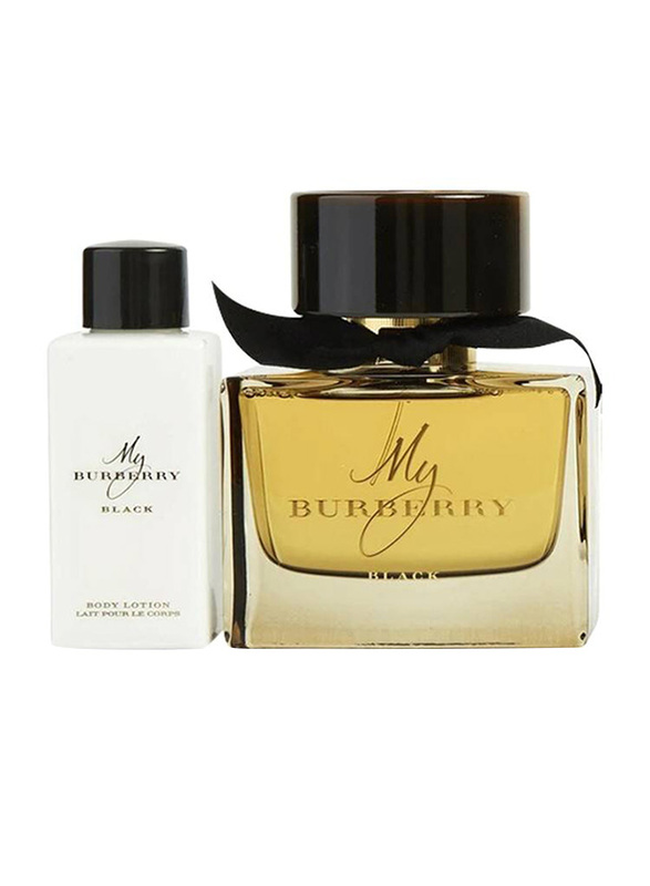 Burberry 2-Piece My Burberry Black Travel Gift Set for Women, 90ml EDP Perfume, 75ml Body Lotion
Burberry 2-Piece My Burberry Black Travel Gift Set for Women, 90ml EDP Perfume, 75ml Body Lotion