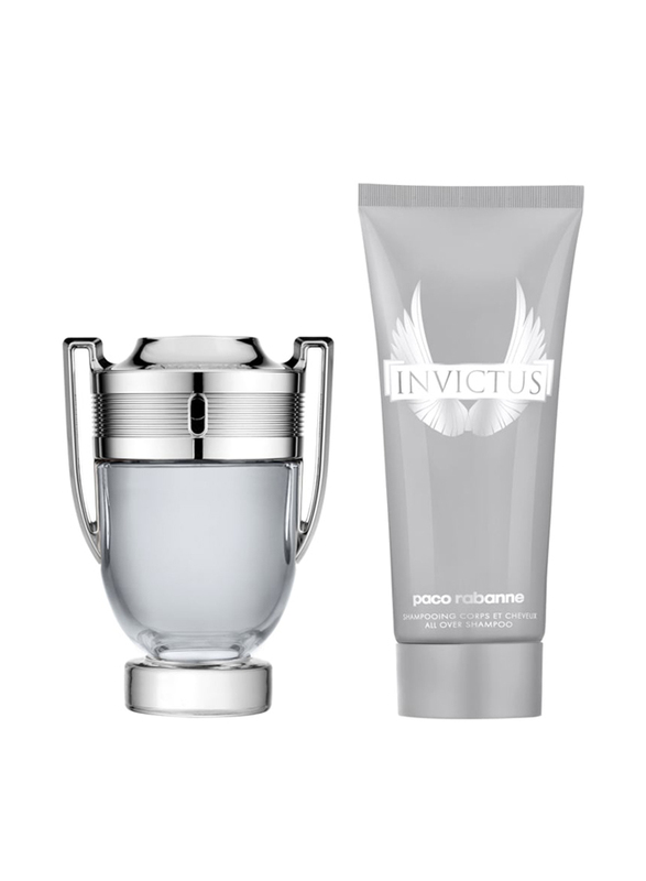 Paco Rabanne 2-Pieces Invictus Gift Set for Men, 100ml EDT Perfume, 100ml Shower Gel
Paco Rabanne 2-Pieces Invictus Gift Set for Men, 100ml EDT Perfume, 100ml Shower Gel