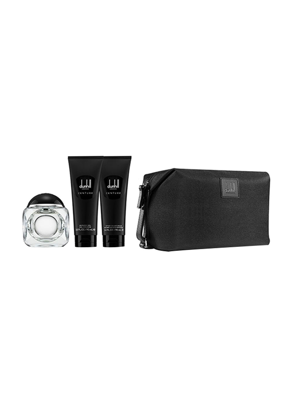 Dunhill 4-Piece Century Gift Set for Men, 135ml EDP Perfume, 90ml Shower Gel, 90ml After Shave Balm, Pouch
Dunhill 4-Piece Century Gift Set for Men, 135ml EDP Perfume, 90ml Shower Gel, 90ml After Shave Balm, Pouch
