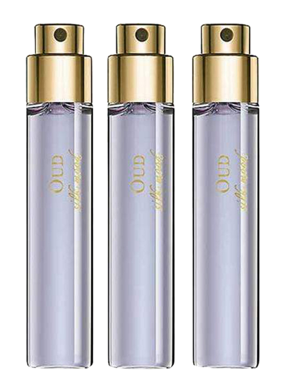 Maison Francis Kurkdjian 3-Piece Oud Silk Mood Recharge Perfume Set Unisex, 3 x 11ml EDP Perfume
Maison Francis Kurkdjian 3-Piece Oud Silk Mood Recharge Perfume Set Unisex, 3 x 11ml EDP Perfume
