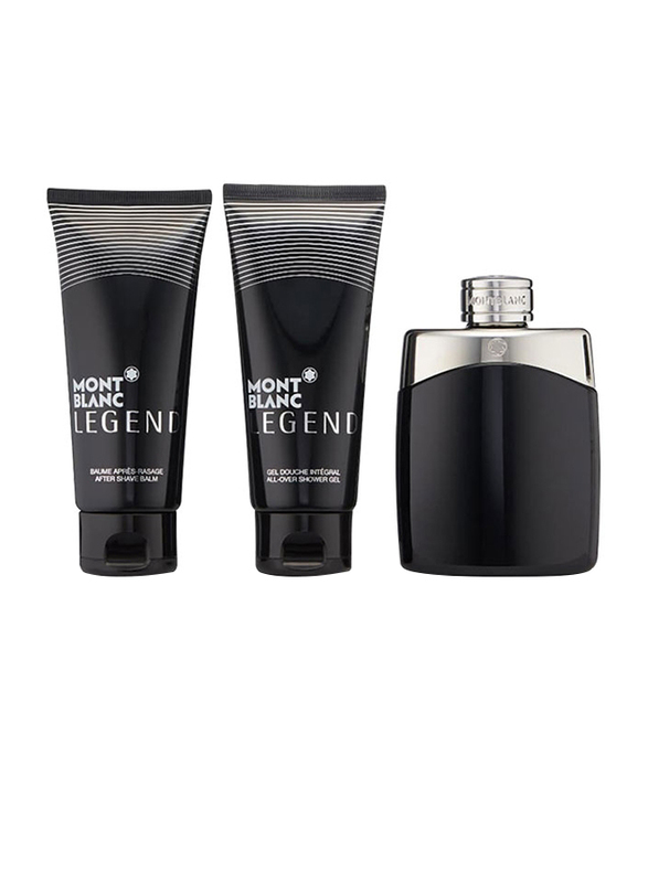 Mont Blanc 3-Piece Legend Gift Set for Men, 100ml EDT Perfume, 100ml After Shave Balm, 100ml All-Over Shower Gel
Mont Blanc 3-Piece Legend Gift Set for Men, 100ml EDT Perfume, 100ml After Shave Balm, 100ml All-Over Shower Gel