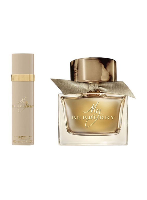 Burberry 2-Piece My Burberry Gift Set for Women, 90ml EDP Perfume, 100ml Body Mist
Burberry 2-Piece My Burberry Gift Set for Women, 90ml EDP Perfume, 100ml Body Mist