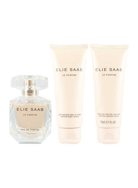 Elie Saab 3-Piece Le Parfum Gift Set for Women, 50ml EDP Perfume, 75ml Body Lotion, 75ml Shower Cream
Elie Saab 3-Piece Le Parfum Gift Set for Women, 50ml EDP Perfume, 75ml Body Lotion, 75ml Shower Cream