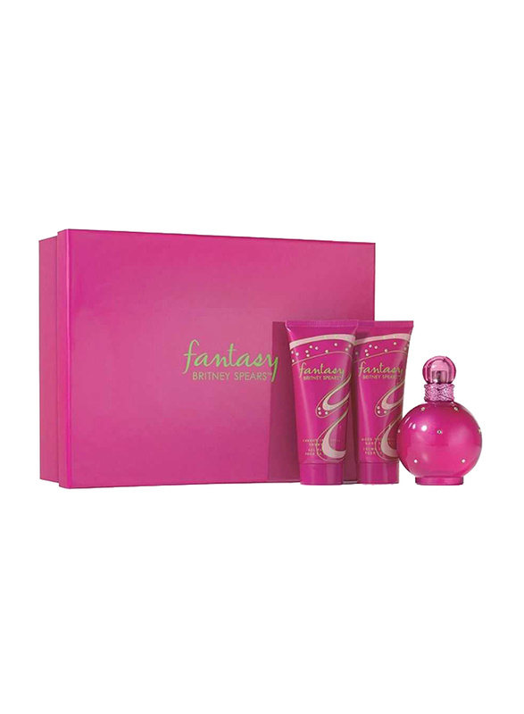 Britney Spears 3-Piece Fantasy Gift Set for Women, 100ml EDP Perfume, 3.4 oz Shower Gel, 3.4 oz Body Cream
Britney Spears 3-Piece Fantasy Gift Set for Women, 100ml EDP Perfume, 3.4 oz Shower Gel, 3.4 oz Body Cream