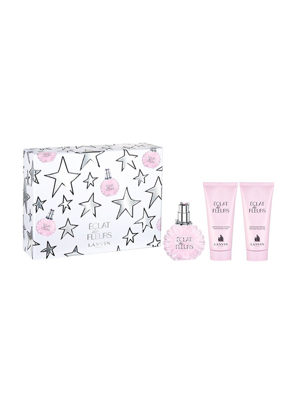 Lanvin 3-Piece Eclat De Fleurs Gift Set for Women, 100ml EDP Perfume, 100ml Body Lotion, 100ml Shower Gel
Lanvin 3-Piece Eclat De Fleurs Gift Set for Women, 100ml EDP Perfume, 100ml Body Lotion, 100ml Shower Gel