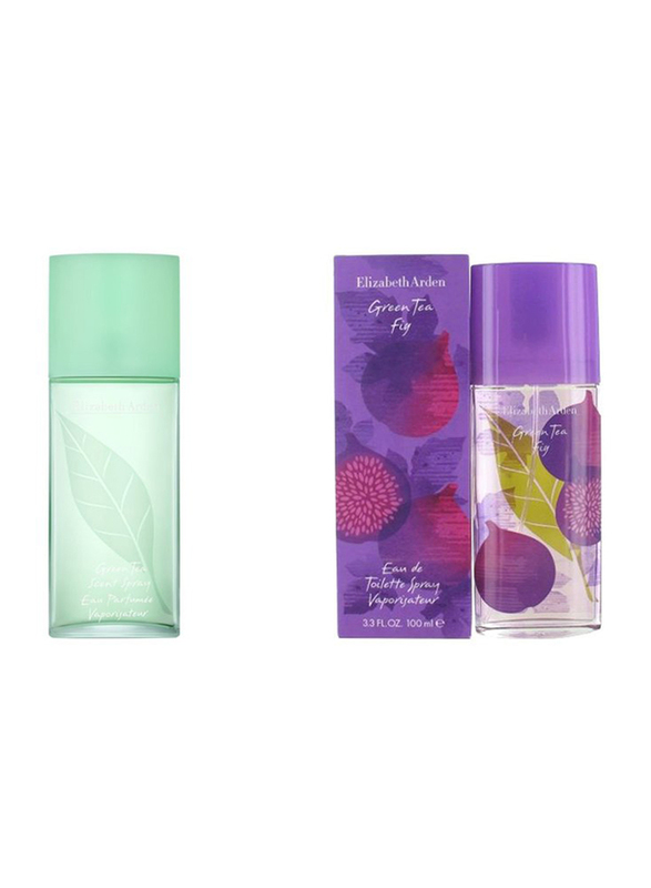 Elizabeth Arden 2-Piece Perfume Set for Women, Green Tea 100ml EDP Perfume, Green Tea Fig 100ml EDT Perfume
Elizabeth Arden 2-Piece Perfume Set for Women, Green Tea 100ml EDP Perfume, Green Tea Fig 100ml EDT Perfume