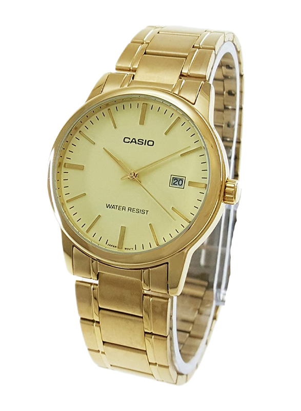 Casio Analog Watch for Women with Stainless Steel Band, Water Resistance, LTP-V002G-9AUDF, Gold
Casio Analog Watch for Women with Stainless Steel Band, Water Resistance, LTP-V002G-9AUDF, Gold