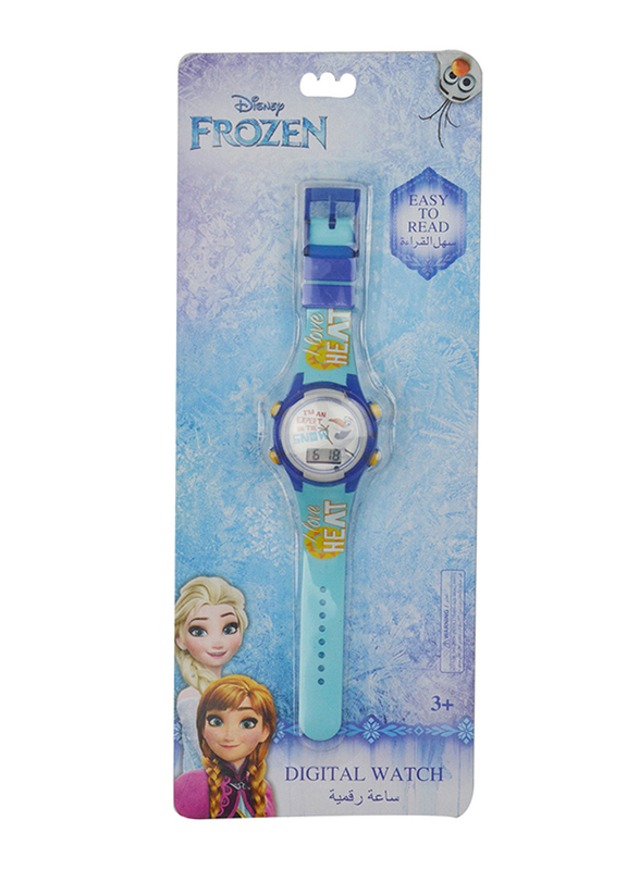 Disney Olaf Digital Watch for Girls, with Flashing Light, 3+ Years, One Size, Blue
Disney Olaf Digital Watch for Girls, with Flashing Light, 3+ Years, One Size, Blue