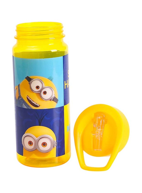 BTS Bottles Universal Minions Miniontastic Plastic Water Bottle for Ages 3+ Year, 500ml, Yellow
BTS Bottles Universal Minions Miniontastic Plastic Water Bottle for Ages 3+ Year, 500ml, Yellow