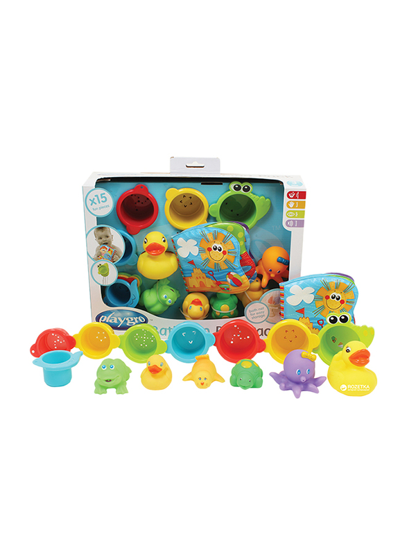Playgro Bath Fun Gift Pack, Multicolour