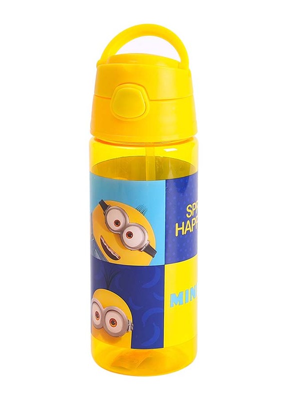 BTS Bottles Universal Minions Miniontastic Plastic Water Bottle for Ages 3+ Year, 330ml, Yellow
BTS Bottles Universal Minions Miniontastic Plastic Water Bottle for Ages 3+ Year, 330ml, Yellow