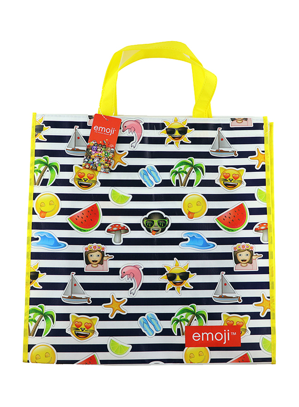 Emoji Grocery Tote Bags For Kids, Eco Friendly, Reusable, Foldable, Multicolor
Emoji Grocery Tote Bags For Kids, Eco Friendly, Reusable, Foldable, Multicolor