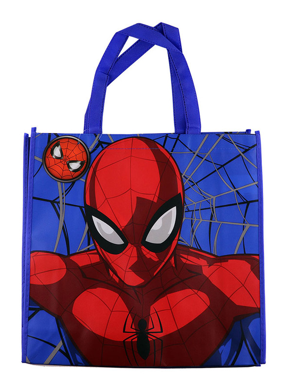 Marvel Spider-Man Grocery Tote Bag For Boys, Eco Friendly, Reusable, Foldable, Blue
Marvel Spider-Man Grocery Tote Bag For Boys, Eco Friendly, Reusable, Foldable, Blue
