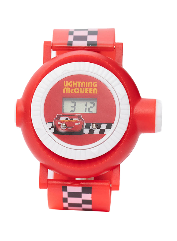 Disney Cars Digital Watch for Boys with PVC Band, 10 Character Images Projection, TRHA1865, Red
Disney Cars Digital Watch for Boys with PVC Band, 10 Character Images Projection, TRHA1865, Red