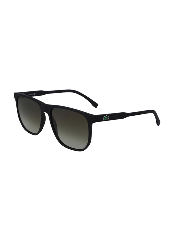 Lacoste Full Rim Square Matte Black Sunglasses for Men, Grey Gradient Lens, L922S 001, 57/16/145
Lacoste Full Rim Square Matte Black Sunglasses for Men, Grey Gradient Lens, L922S 001, 57/16/145