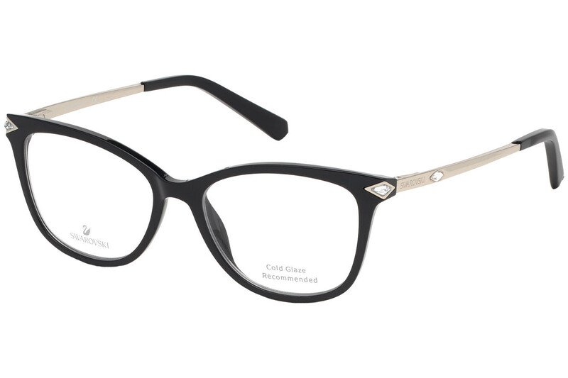 Swarovski Full-Rim Square Shiny Black/Gold Eyeglasses Frames for Women, Clear Lens, SK5284 001, 50/15/140
Swarovski Full-Rim Square Shiny Black/Gold Eyeglasses Frames for Women, Clear Lens, SK5284 001, 50/15/140
