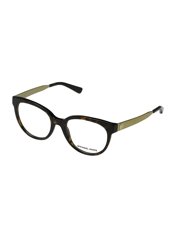 Michael Kors Full-Rim Cat Eye Havana Brown Eyeglass Frames for Women, 0MK4053 3293 50, 50/18/140
Michael Kors Full-Rim Cat Eye Havana Brown Eyeglass Frames for Women, 0MK4053 3293 50, 50/18/140