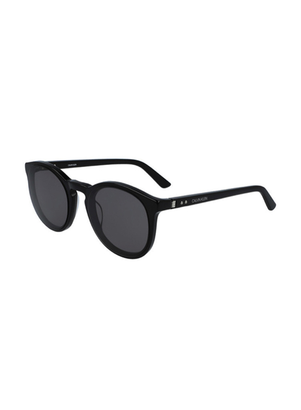 Calvin Klein Full Rim Round Shiny Black Sunglasses for Men, Grey Lens, CK19523S 001, 54/20/140
Calvin Klein Full Rim Round Shiny Black Sunglasses for Men, Grey Lens, CK19523S 001, 54/20/140