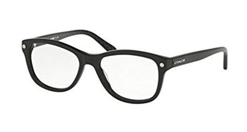 Coach Full-Rim Square Black Eyeglass Frames for Women, Clear Lens, 0HC6095F 5420 54, 54/16/135
Coach Full-Rim Square Black Eyeglass Frames for Women, Clear Lens, 0HC6095F 5420 54, 54/16/135