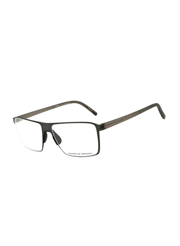 Porsche Design Full-Rim Square Gunmetal Grey Eyewear Frame for Men, P8309 D, 56/16/140
Porsche Design Full-Rim Square Gunmetal Grey Eyewear Frame for Men, P8309 D, 56/16/140