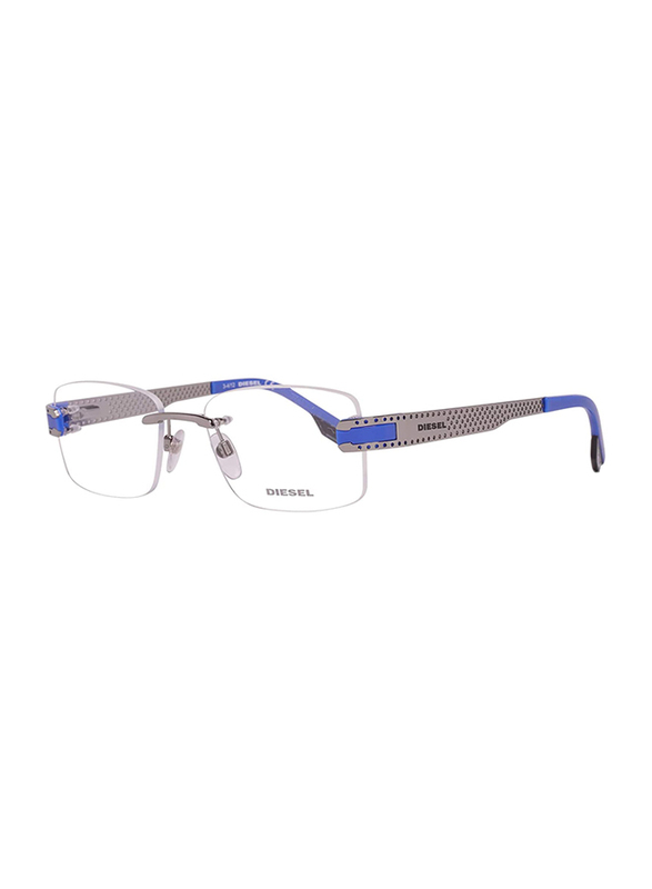 Diesel Rimless Rectangular Silver Eyeglass Frame for Men, DL5043 014 53.18, 53/18/140
Diesel Rimless Rectangular Silver Eyeglass Frame for Men, DL5043 014 53.18, 53/18/140