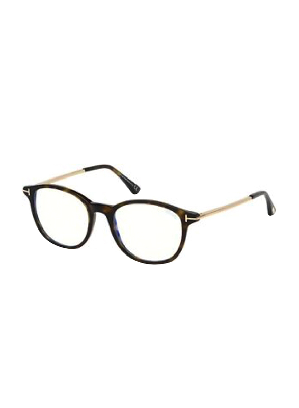 Tom Ford Full Rim Aviator Shiny Dark Havana Eyeglass Frame Unisex, FT5553-F-B 052, 54/19/145
Tom Ford Full Rim Aviator Shiny Dark Havana Eyeglass Frame Unisex, FT5553-F-B 052, 54/19/145
