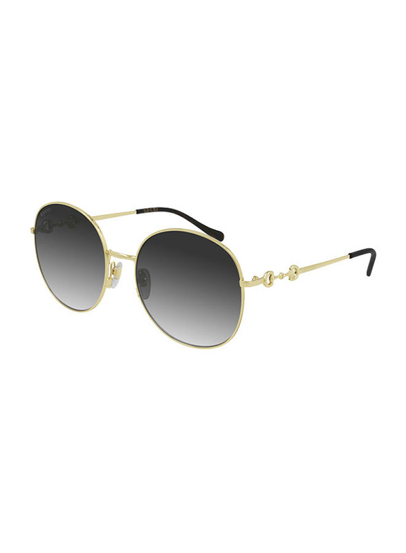 Gucci Full-Rim Round Gold Sunglasses for Women, Grey Lens, GG0881SA 001 59, 59/19/145
Gucci Full-Rim Round Gold Sunglasses for Women, Grey Lens, GG0881SA 001 59, 59/19/145