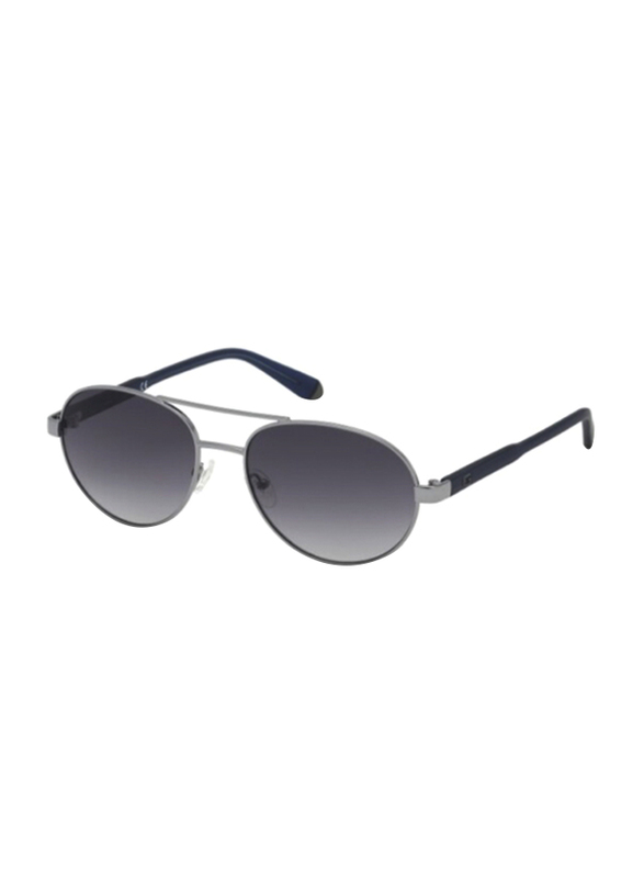 Guess Full Rim Aviator Shiny Gunmetal Sunglasses for Men, Smoke Gradient Lens, GU6951 08B, 57/17/145
Guess Full Rim Aviator Shiny Gunmetal Sunglasses for Men, Smoke Gradient Lens, GU6951 08B, 57/17/145