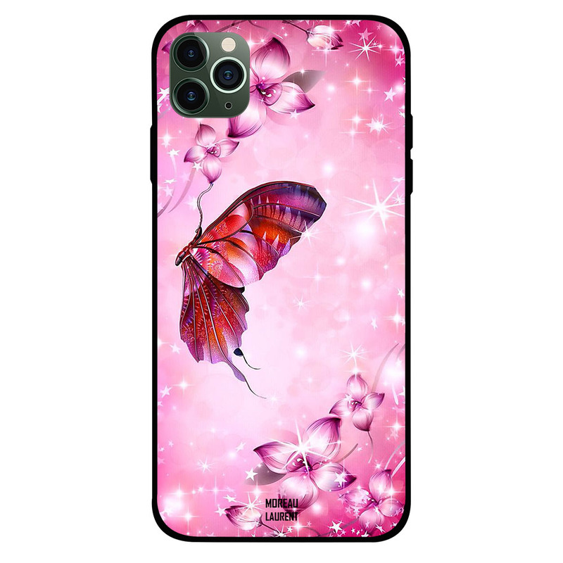 Moreau Laurent Apple iPhone 11 Pro Mobile Phone Back Cover, Pink Floral And Butterfly
Moreau Laurent Apple iPhone 11 Pro Mobile Phone Back Cover, Pink Floral And Butterfly