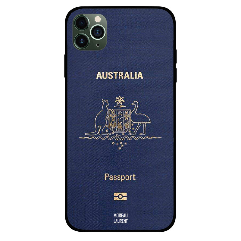 Moreau Laurent Apple iPhone 11 Pro Max Mobile Phone Back Cover, Australia Passport
Moreau Laurent Apple iPhone 11 Pro Max Mobile Phone Back Cover, Australia Passport