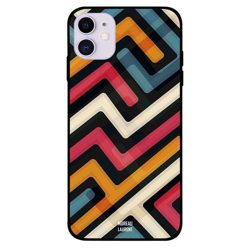 Moreau Laurent Apple iPhone 11 Mobile Phone Back Cover, Paths of Multiple Colors Pattern
Moreau Laurent Apple iPhone 11 Mobile Phone Back Cover, Paths of Multiple Colors Pattern