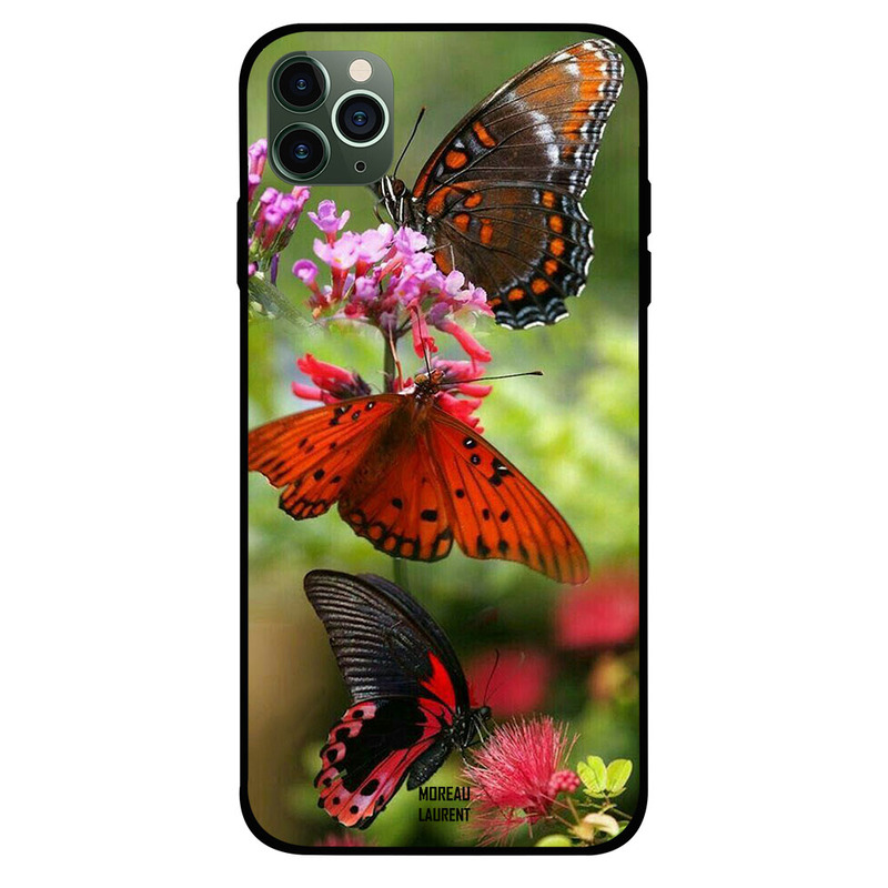 Moreau Laurent Apple iPhone 11 Pro Mobile Phone Back Cover, Three Beautiful Butterflies In A Row
Moreau Laurent Apple iPhone 11 Pro Mobile Phone Back Cover, Three Beautiful Butterflies In A Row