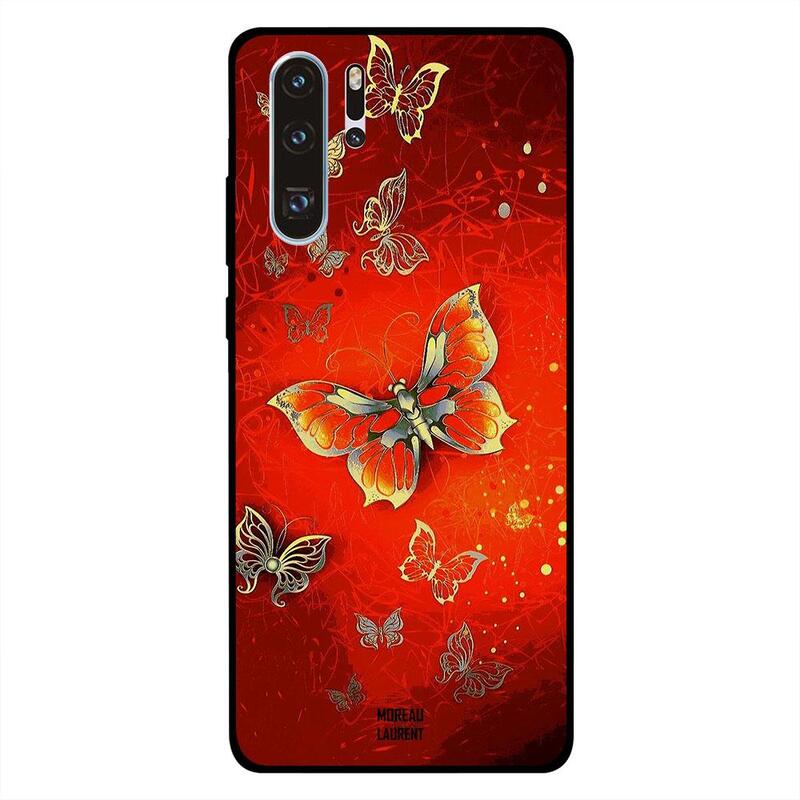 Moreau Laurent Huawei P30 Pro Mobile Phone Back Cover, Golden And Red Butterflies
Moreau Laurent Huawei P30 Pro Mobile Phone Back Cover, Golden And Red Butterflies