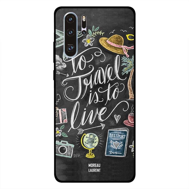 Moreau Laurent Huawei P30 Pro Mobile Phone Back Cover, To Travel Is To Live Tags
Moreau Laurent Huawei P30 Pro Mobile Phone Back Cover, To Travel Is To Live Tags