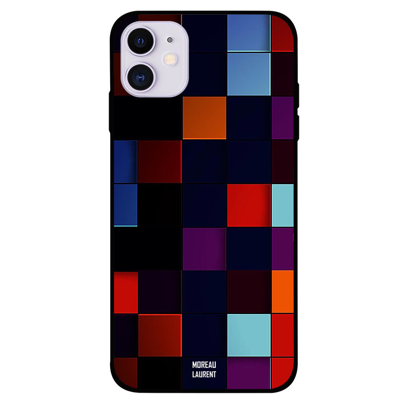 Moreau Laurent Apple iPhone 11 Mobile Phone Back Cover, Dark Square Shaps Pattern
Moreau Laurent Apple iPhone 11 Mobile Phone Back Cover, Dark Square Shaps Pattern