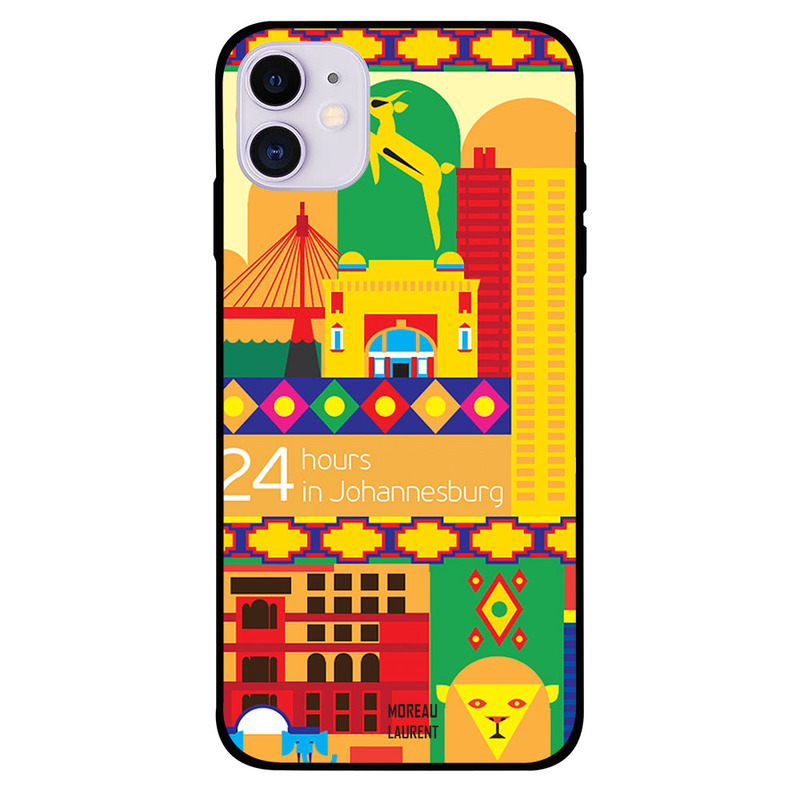 Moreau Laurent Apple iPhone 11 Mobile Phone Back Cover, 24 Hours in Johannesburg
Moreau Laurent Apple iPhone 11 Mobile Phone Back Cover, 24 Hours in Johannesburg