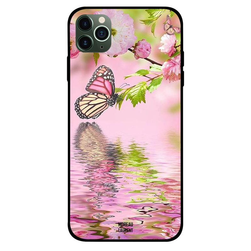 Moreau Laurent Apple iPhone 11 Pro Max Mobile Phone Back Cover, Butterfly with Reflection on Water
Moreau Laurent Apple iPhone 11 Pro Max Mobile Phone Back Cover, Butterfly with Reflection on Water